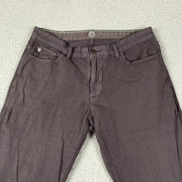 Linksoul Chino Slacks Causal Pants Men's 32x30 Gray - Picture 2 of 13